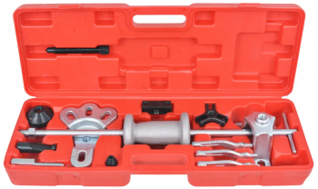 vidaXL Set extractor cu ciocan culisant 9 pozitii 17 piese 