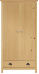 vidaXL Sifonier cu 2 usi Hill 89x50x170 cm lemn masiv de pin 