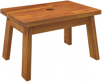 vidaXL Taburet cu 1 treapta 38x26x22 cm lemn masiv de acacia 