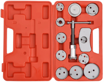 vidaXL Trusa de scule pentru calibrare disc de frana 13 piese 