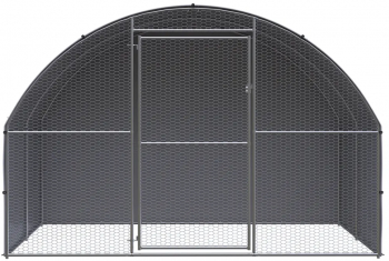 vidaXL Voliera de pasari pentru exterior 3x2x2 m otel galvanizat 