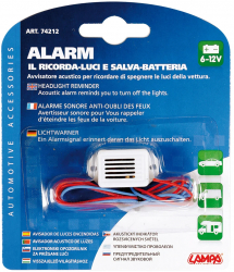 Avertizor sonor lumina aprinsa 6-12V Lampa 