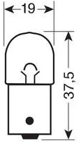 Bec Osram OL R5W 5W 12V pozitie BA15s 1buc 