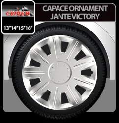 Capace roti auto Victory 4buc - Argintiu - 15 