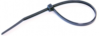 Coliere plastic 100buc 0 36x30cm - Negru 