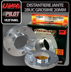 Distantiere jante 2buc 20mm - B1 