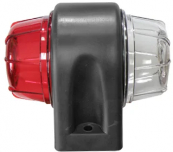 Lampa gabarit camion cu LED 24V - Alb/Rosu 