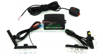 Lampa stroboscopica cu led-uri 4 module - Magnus 