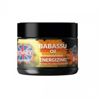 Masca energizanta pentru par vopsit 300 ml Ronney Babassu Oil 