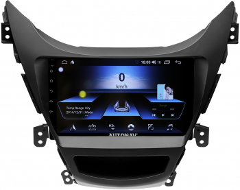 Navigatie AUTONAV ECO Android GPS Dedicata Hyundai Elantra 2010-2013 MD/UD Model Classic Memorie 16GB Stocare 1GB DDR3 RAM Display 9 