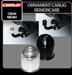 Ornament protectie carlig remorcare Carpoint - Crom 