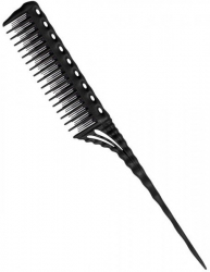 Pieptan profesional pentru tapat Negru 22 cm YS Park 150 