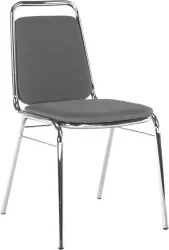 Scaun conferinta plasa gri Zeki 45x58x82 cm 