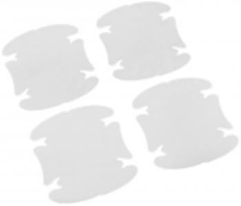 Set 4 folii de protectie pentru manerele usilor masinii Zola® autoadeziva 85x95 mm transparente 