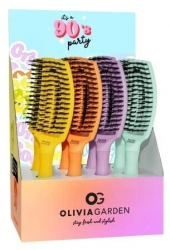Set cu 8 perii profesionale de par de mistret Finger Combo 90 Olivia Garden 