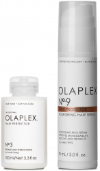 Set Impotriva Deteriorarii Tratament 100 ml si Ser 90 ml Olaplex The Anti-Damage Duo 
