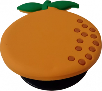 Suport adeziv pentru telefon sau tableta pop-socket 5 cm Portocala Trendy Vibes Portocaliu 