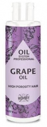 Ulei cu clatire pentru par foarte poros Oil System High Porosity Grape 150 ml Ronney Professional 