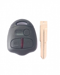 Carcasa cheie complecta pentru Mitsubishi 3 but cu electronica si cip