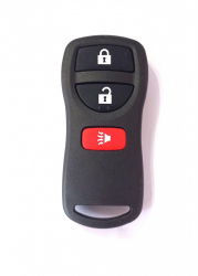 Carcasa cheie pentru Nissan 2+1 but cu electronica si cip 433 mhz 