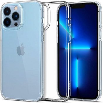 Husa Compatibila cu iPhone 13 Pro Spigen Ultra Hybrid Crystal Clear 