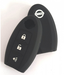 Husa silicon carcasa cheie pentru Nissan 3 butoane 