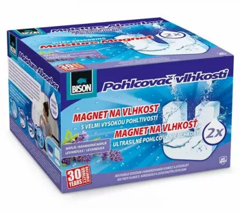 Tableta magnetica reumplere pentru dezumidificator AirMax lavanda - 2 x 450 g 