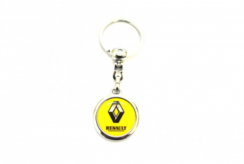 Breloc chei auto pentru Renault rotund 