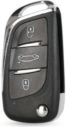Carcasa Cheie pentru Peugeot 3 But cu loc pentru baterie VA2T 