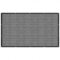 vidaXL Plasa de container negru 3 5 x 8 m HDPE 
