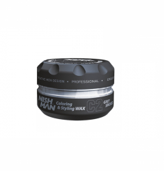 Ceara de par colorata Gri cenusiu NishMan 100 ml 