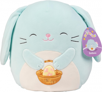 Jucarie de plus Squishmallows Paste - Iepurasul Buttons 19 cm