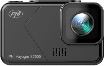 Camera auto DVR PNI Voyager S2500 WiFi 4K UHD ecran 2 inch inregistrare ciclica monitorizare parcare detectie miscare inregistrare video