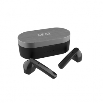 Casti audio in ear AKAI BTE-J10B True Wireless Bluetooth Negru 