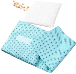 Centura anticolici reglabila Kidizi Mint Dots include pernuta samburi cirese detasabila 