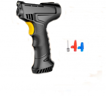 Compresor portabil Zola® 120W ecran digital negru duze de umflare incluse