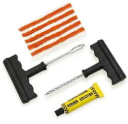 Kit vulcanizare auto la rece Zola depanare cu snur adeziv cauciuc reparare anvelope 