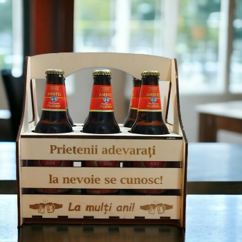 Ladita bere personalizata 6 sticle