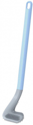 Perie de toaleta din silicon Zola® carlig de agatare rezistent la umezeala si murdarie usor de folosit 40x7x4.5 cm 