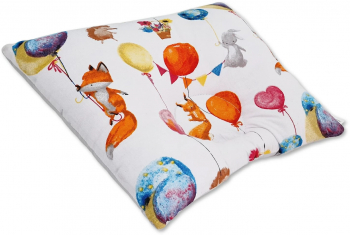 Perna bebelusi contra plagiocefaliei si pentru formarea corecta a capului Kidizi 30x25 cm Baloon Friends 