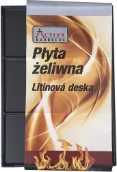 Plita din fonta 40 x 27 5 cm pentru gratarele Alabama Activa 20789