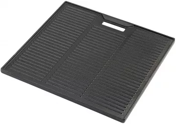 Plita din fonta cu 2 fete neteda si grill 38 x 39 cm Char-Broil 140573 