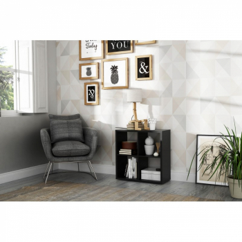 Raft Mauro 73x73x33 cm Nuanta Negru 