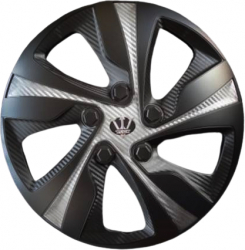 set 4 capace roti model evo negru+gri antracit 15 cod wx3-1gr-15 