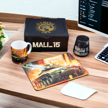 Set Gaming Ultimate Cana Mouse Pad si Pahar Personalizate 
