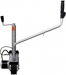 vidaXL Roata de manevra pentru remorci motorizata aluminiu 12 V 350 W 