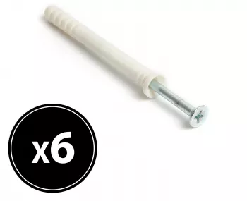 HANDY - Diblu cu montaj prin lovire - 8 x 80 mm - 6 buc. / pachet 