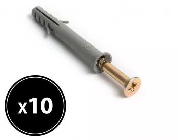 HANDY - Diblu + surub - 10 x 80 mm- 10 buc. / pachet 