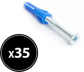 HANDY - Diblu + surub - 6 x 30 mm - 35 buc. / pachet 