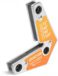 HANDY - Magnet de fixare pentru sudura - 15° - 60° - 90° - 120° - 9 kgf 